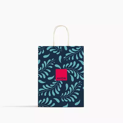 Подарочный пакет синий, 1 шт