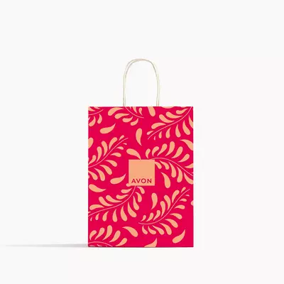 Подарочный пакет розовый, 1 шт