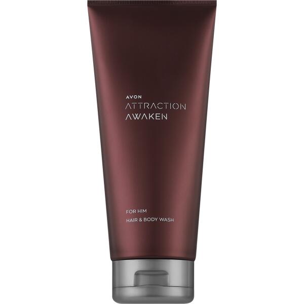 Шампунь-гель для душа Attraction Awaken, 200 мл